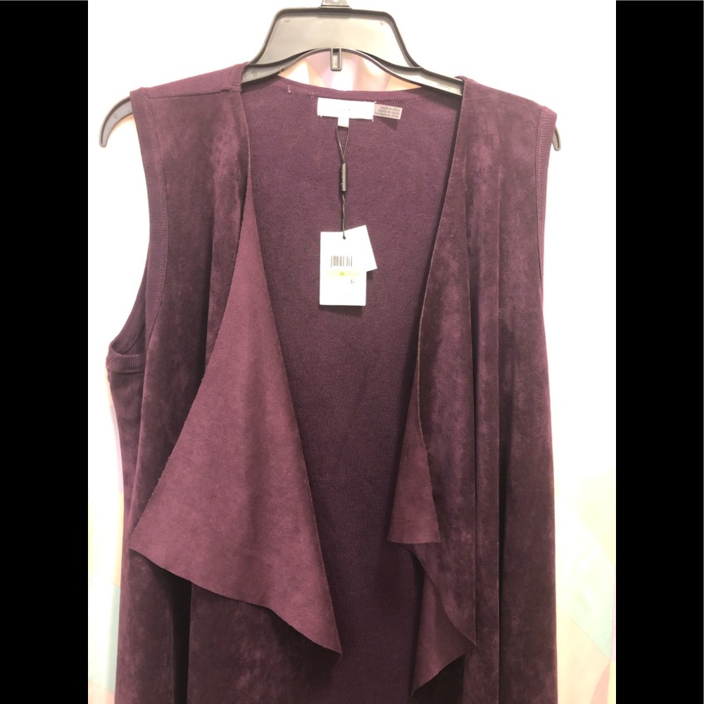 Gorgeous faux suede vest